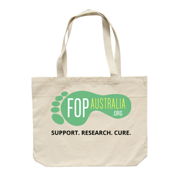 Shopping bag - black writing Thumbnail