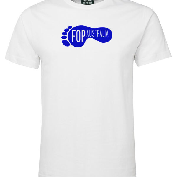 CREW Mens T-shirt: White background only Thumbnail