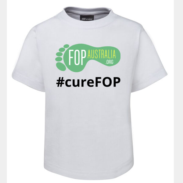 What is F.O.P.? Fun-run kids T-shirt - white background only Thumbnail