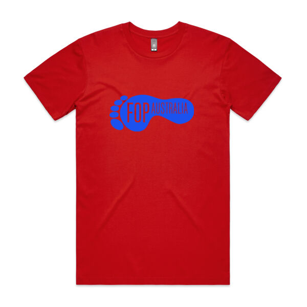 CREW Mens T-shirt - Blue Foot Thumbnail
